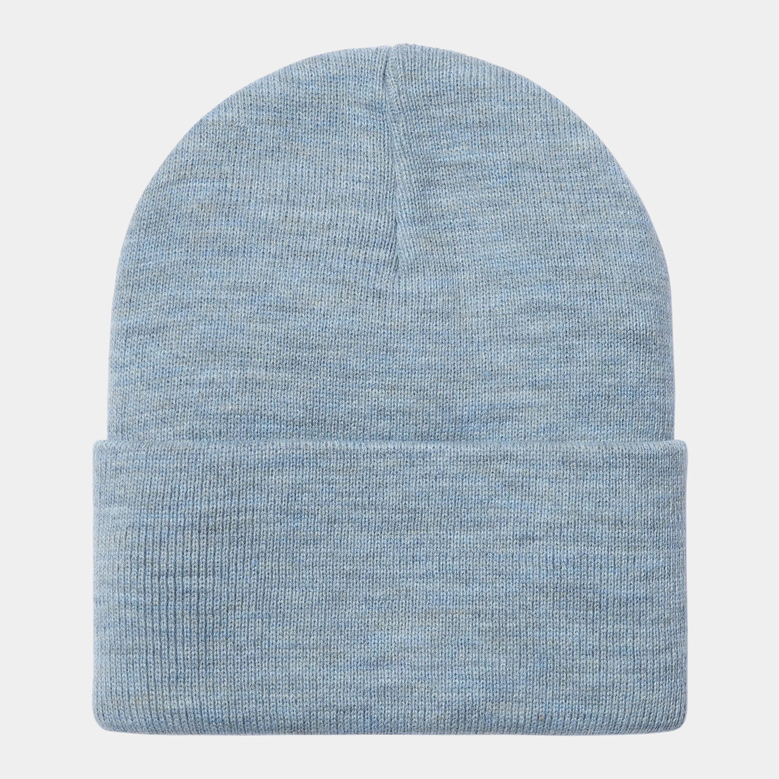 acrylic watch hat dusty ice heather 25 1