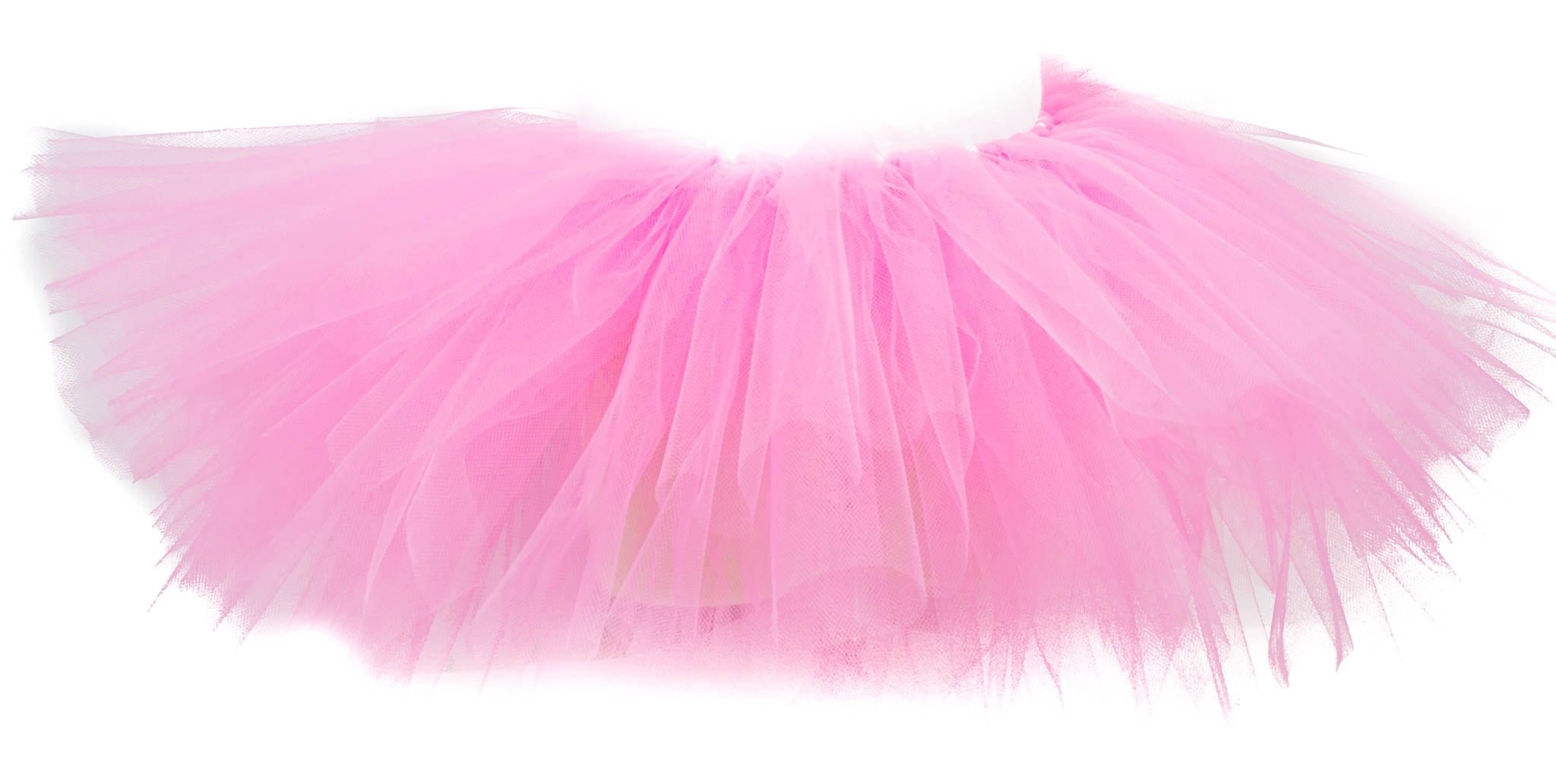 bright pink tutu skirt