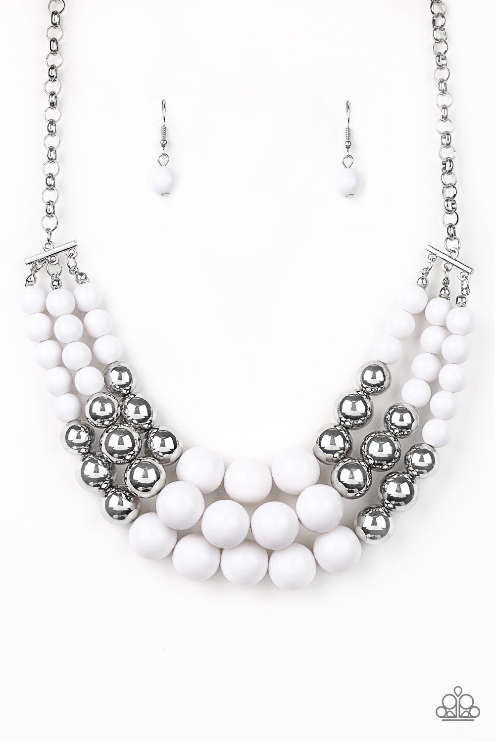 Paparazzi Dream Pop White Necklace N W6 Rachael S Jewels