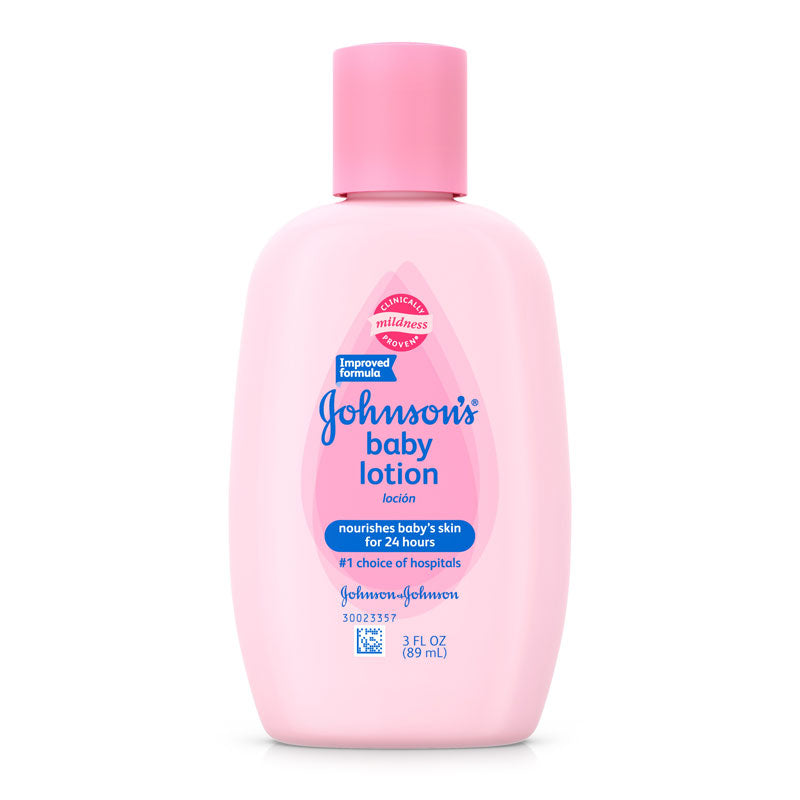 pink baby lotion