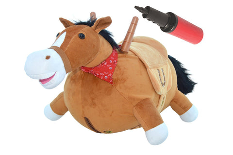 large bouncy horse
