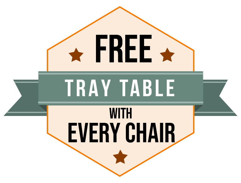 One free tray table