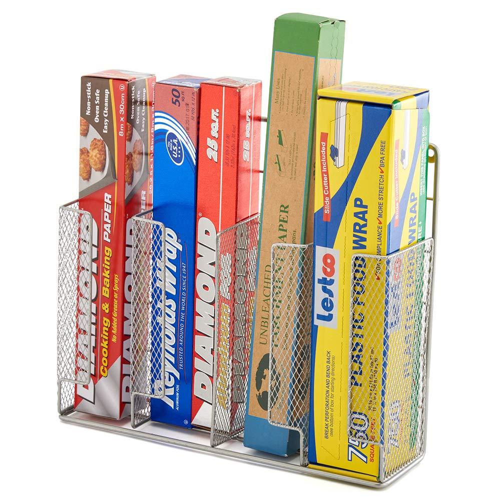 foil plastic wrap organizer