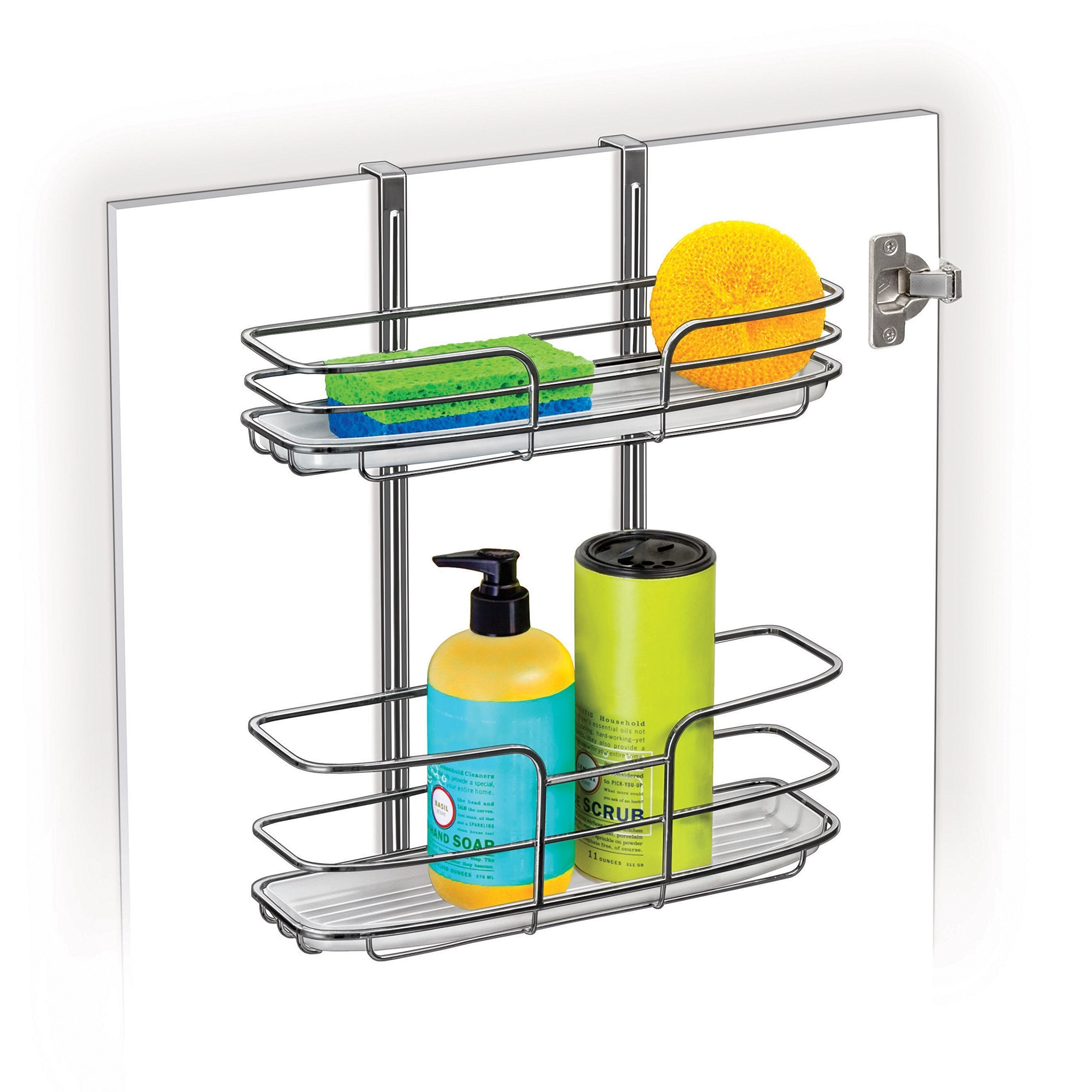 Buy Now Lynk Over Cabinet Door Organizer Double Shelf W Molded