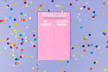 Prayer List Notepad