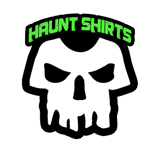 Haunt Shirts Badge Sticker