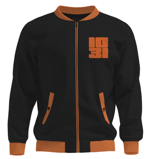 Halloween 31 Jersey Bomber Jacket