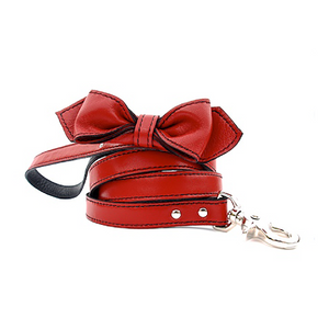 dog leash bow tie