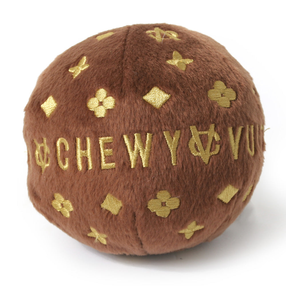 Chewy Vuitton Plush Dog Ball– Muttropolis