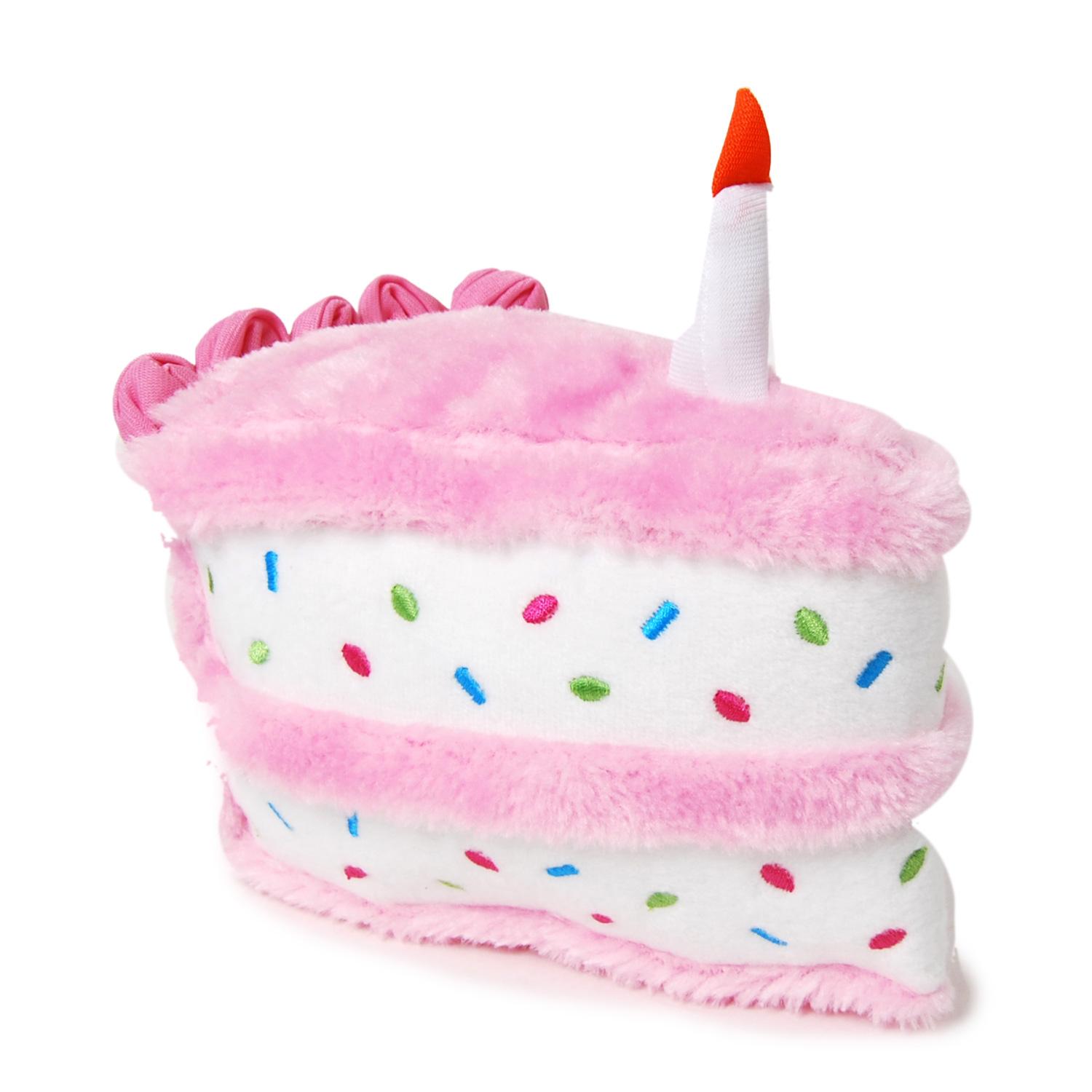 birthday cake dog toy