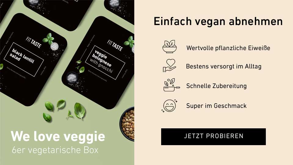 Entspannt abnehmen mit den Gerichten von FITTASTE