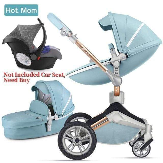 pram with bassinet and car seat