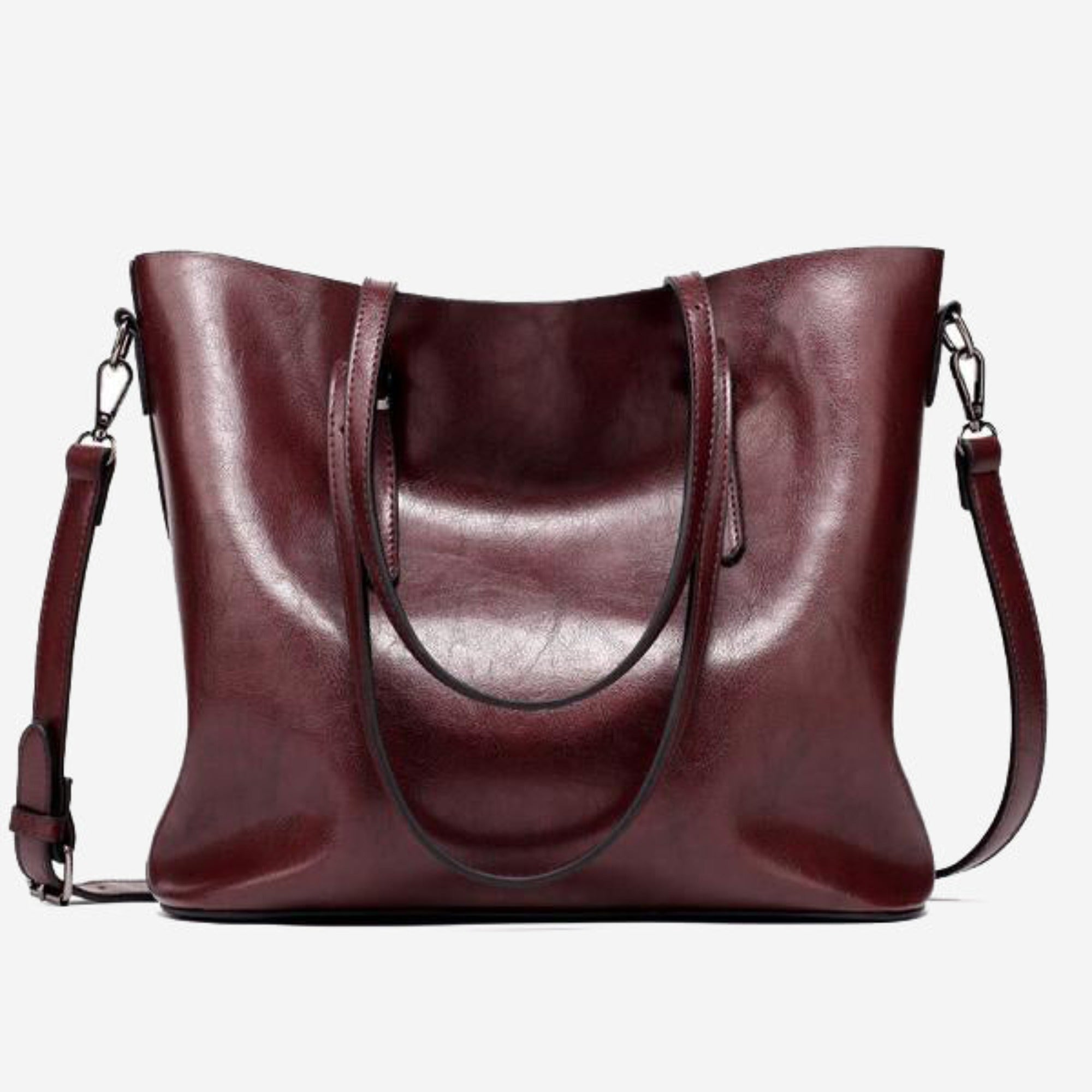 Load image into Gallery viewer, BROOKE Vegan Leather Tote Tote Bags ...