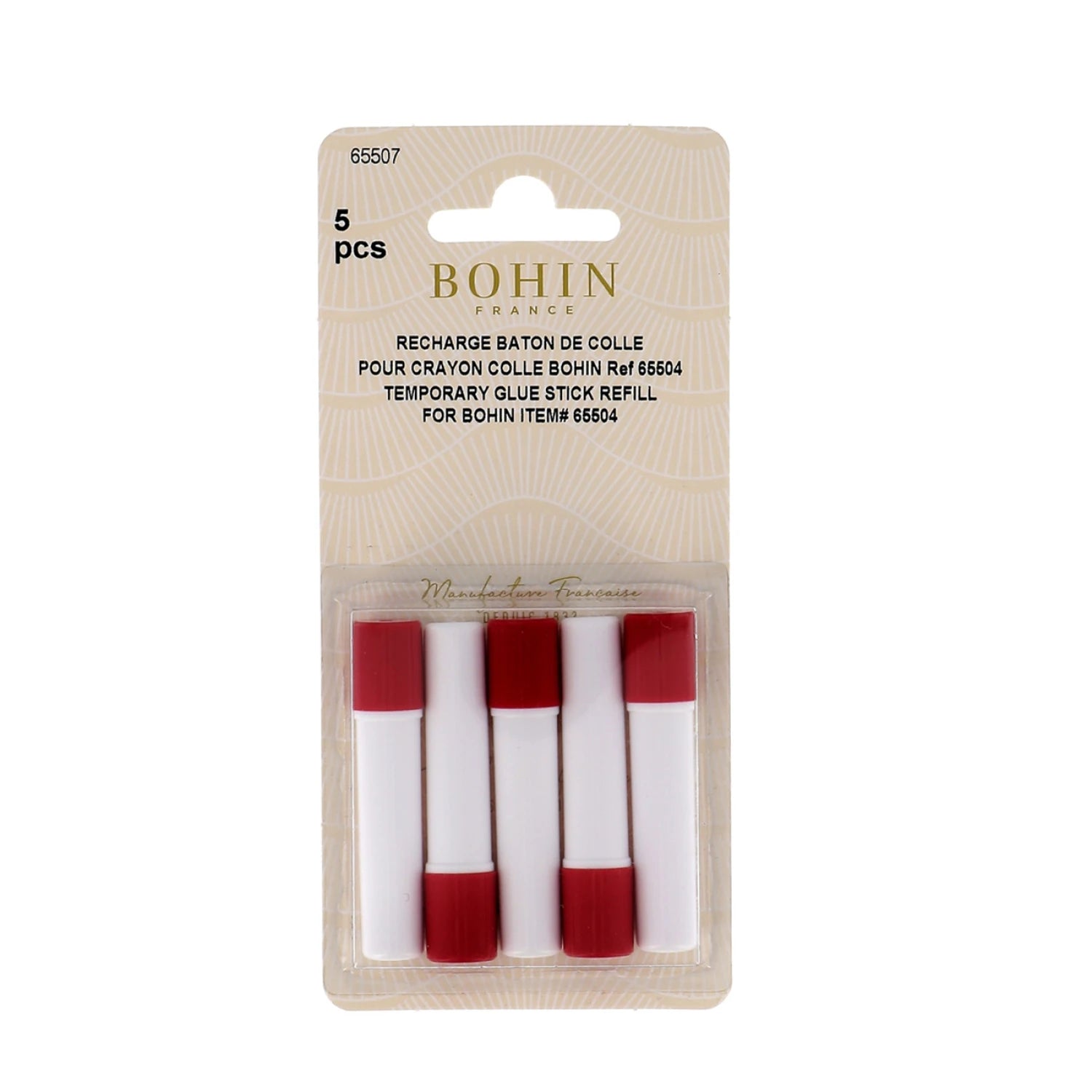View Bohin Fabric Glue Stick Refill