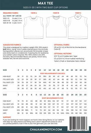 View Chalk and Notch Max Printed Pattern