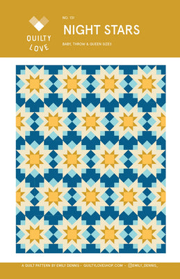 View Night Stars Quilt Pattern