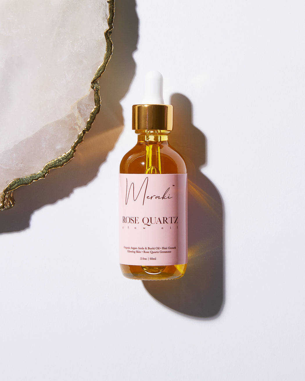 Rose Quartz Multi Purpose Glow Oil Meraki