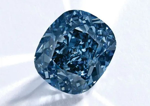 diamant bleu le plus cher au monde, le blue moon