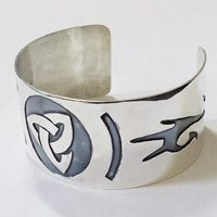 bracelet de bras celtique pour homme en argent