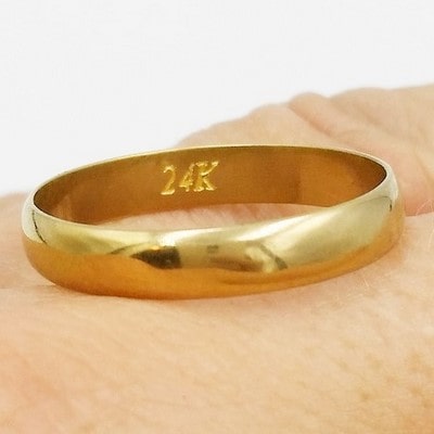 faire fabriquer sa bague en or 24 carats