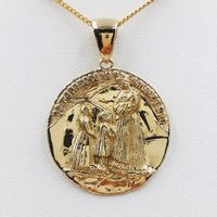 medaille religieuse or 18 carats