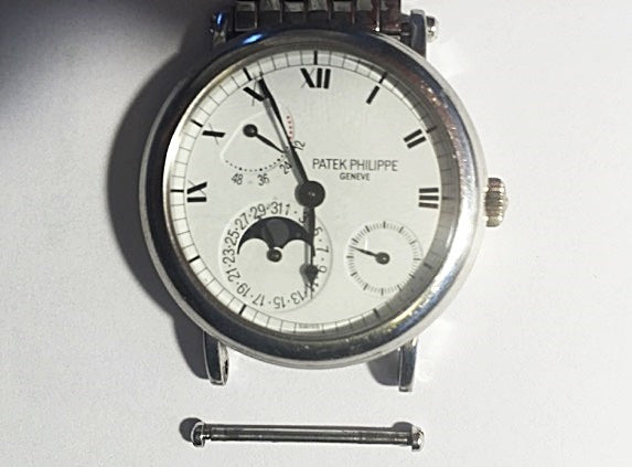 patek philippe 18k white gold watch