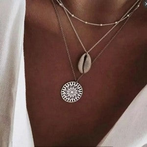 collier coquillage pour femme