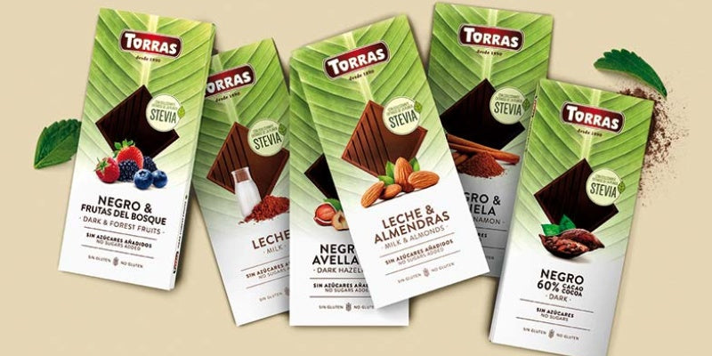 Chocolat noir sans sucre ajouté 75g - Torras – Allmyketo