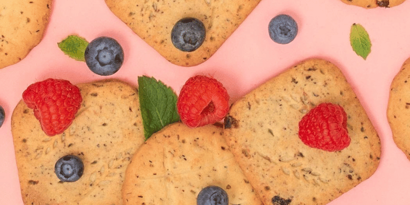 Biscuits au sésame et à la vanille sans sucre ajouté, Gerblé (132 g)