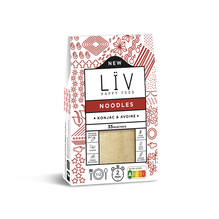 LIV HAPPY FOOD Plat prepare Konjac et riz gluant Sticky Rice LIV