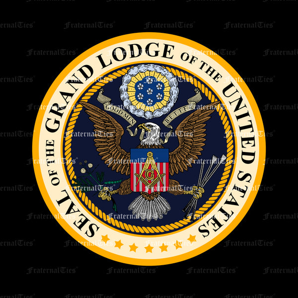 FraternalTies Freemasons Seal of the Grand Lodge of the United States (Satire)