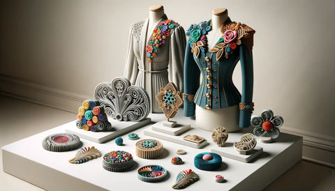 3d-печатные товары для категории Мода и одежда: Элементы декора для одежды