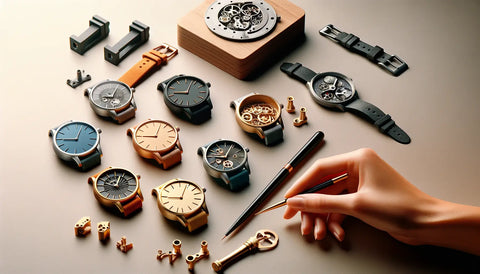 3d-печатные товары категории Личные аксессуары и украшения: Часы и компоненты часов