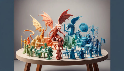 3d printed goods category Toys & Games: Figurines & Miniatures