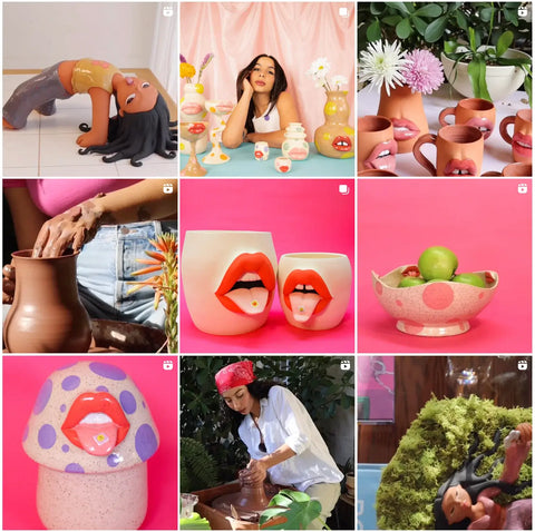 Instagram page of Tatiana Cardona, also known as "Female Alchemy"
