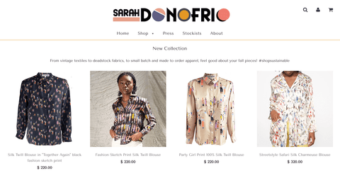 Интернет-магазин Сары Донофрио