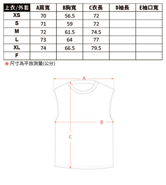 SNCB-M-TOPX001- 尺寸表