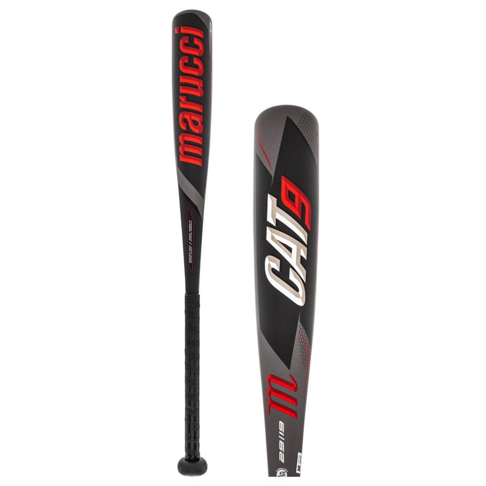 New Marucci CAT9 10 USSSA Baseball Bat 2 3/4" Barrel Black/Red