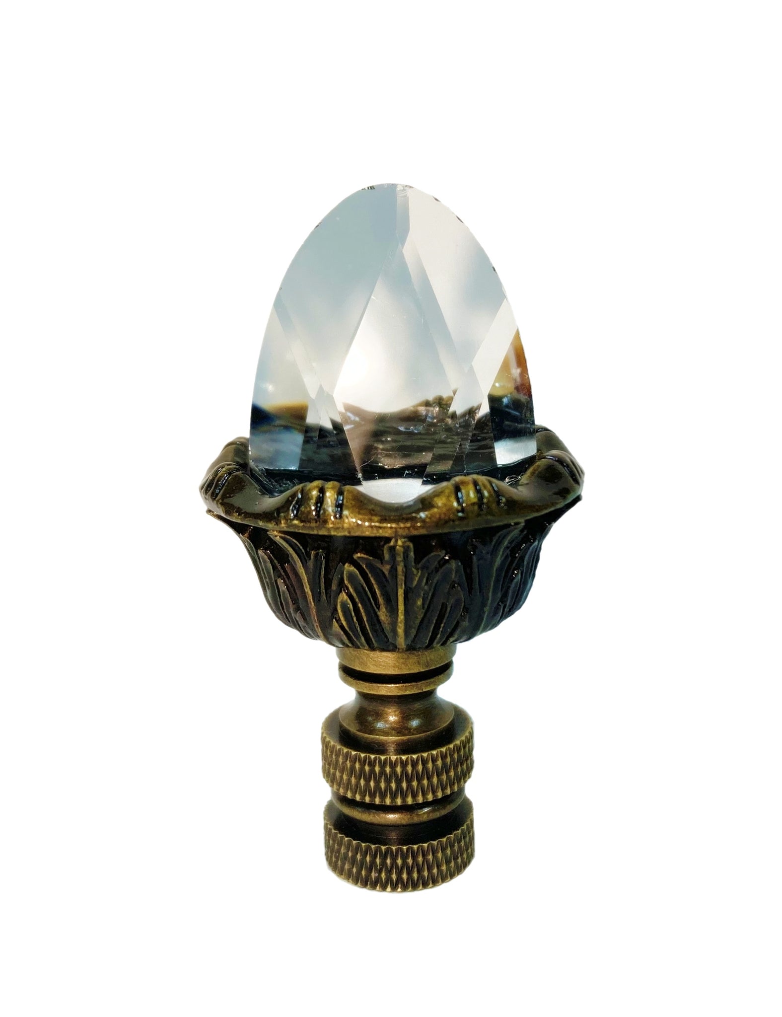 acorn lamp finial