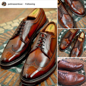 allen edmonds walnut polish