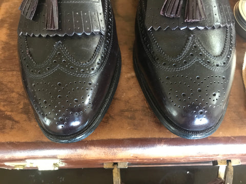 mirror polish shoes