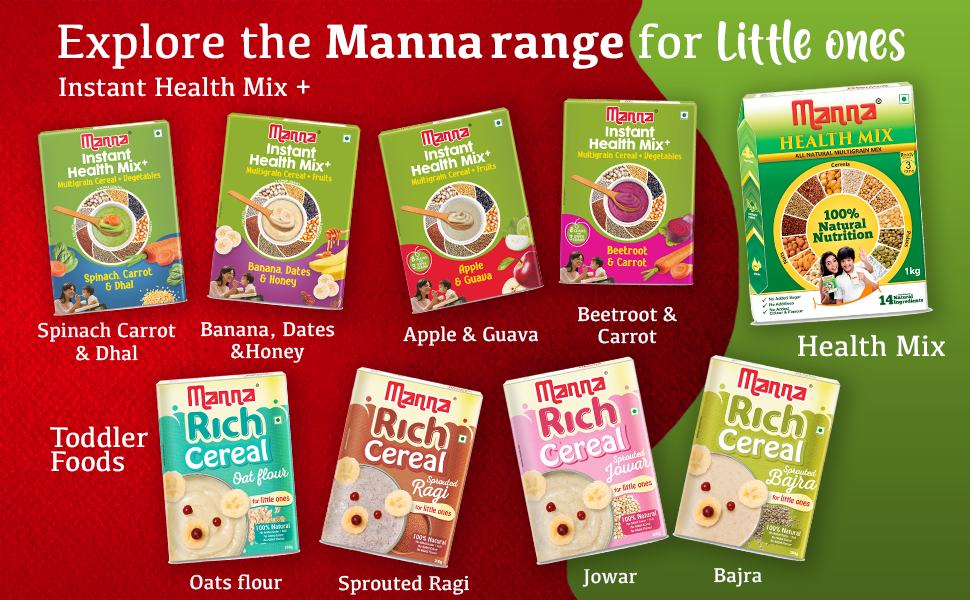 Explore the Manna range for little ones