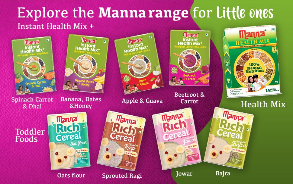 Explore the Manna range for little ones