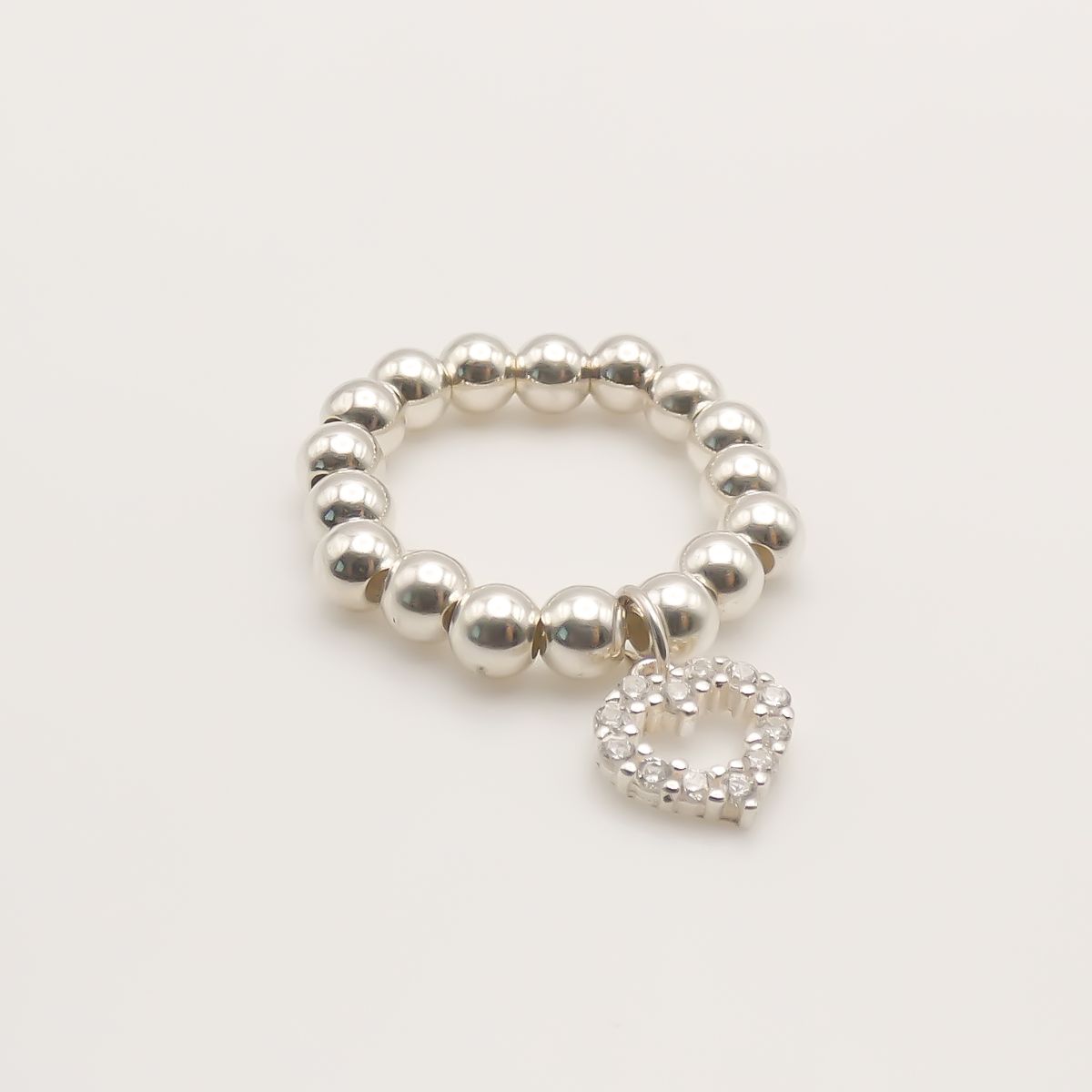 White And Golden For Female Crystal Heart Bracelet at Rs 599/piece in Mumbai