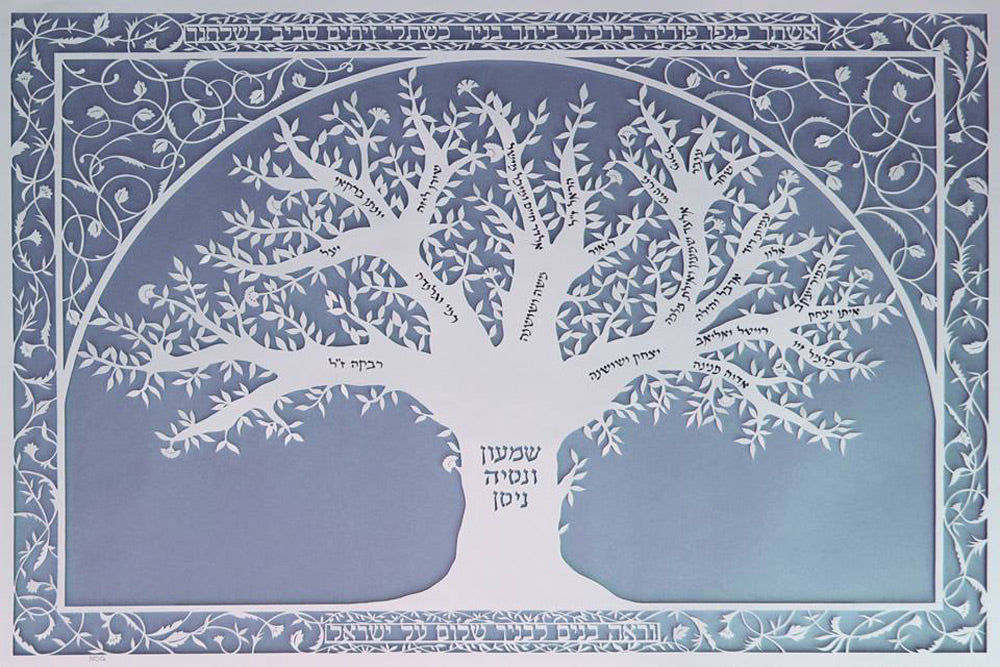 personalized family tree art