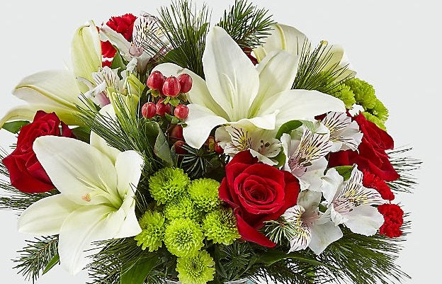 send christmas bouquet