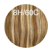 Raw Cut / Bulk Hair Color _8H/60C GVA hair_Luxury line.