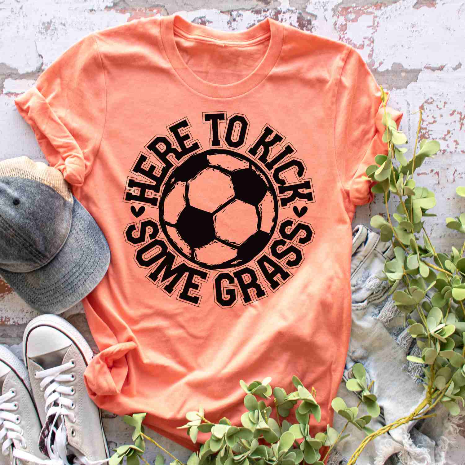 Here to kick some grass
