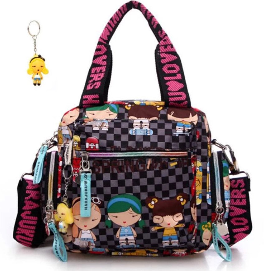 Harajuku Waterproof Bag Plus Dolls