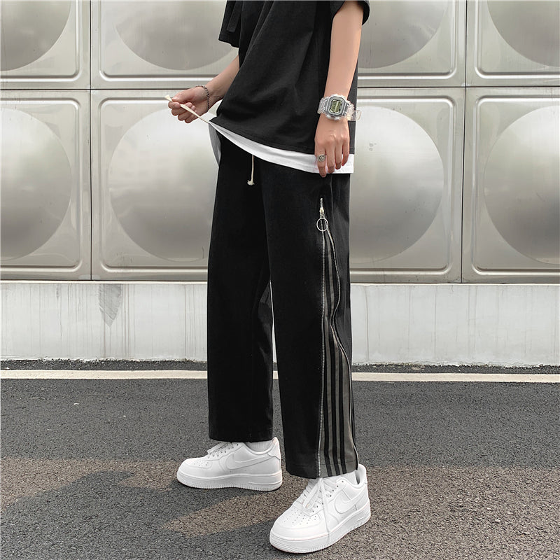 Sweatpants Side Stripes New York Style – Harajuku